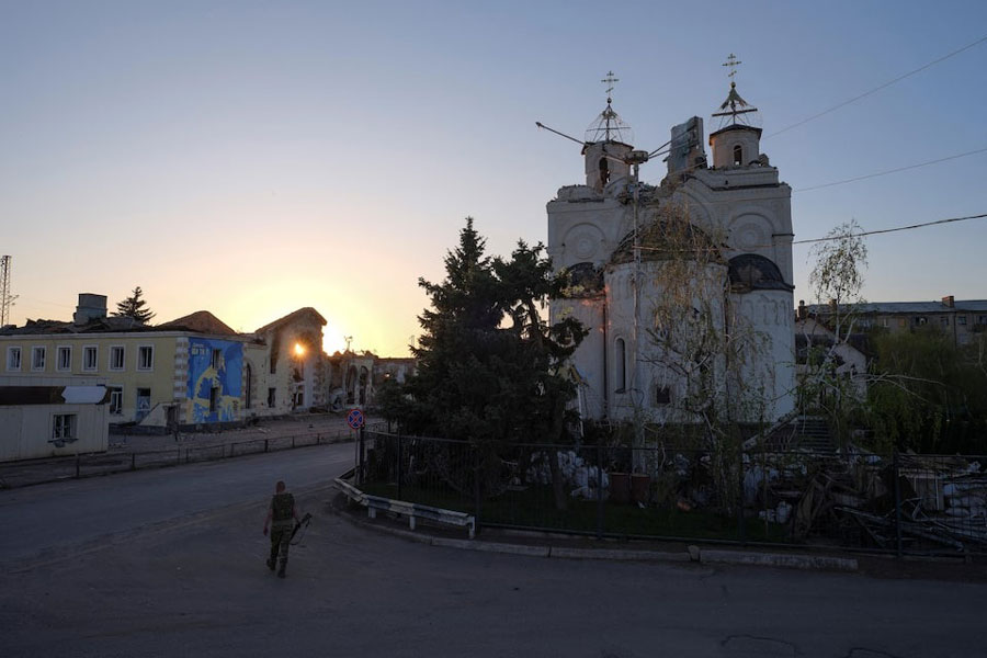 Kostiantynivka, Ukraine, April 19, 2025.