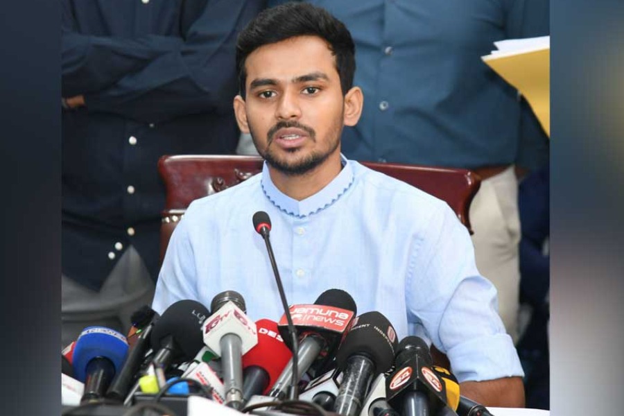 Adviser Mr Asif Mahmud Shojib Bhuyain -- File Photo