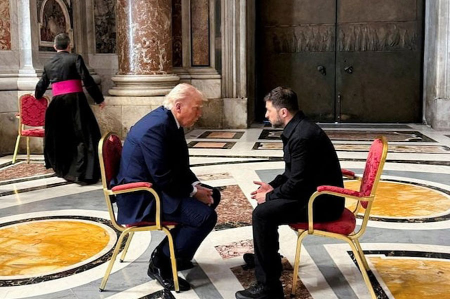 Ukrainian Presidential Press Service/Handout via REUTERS