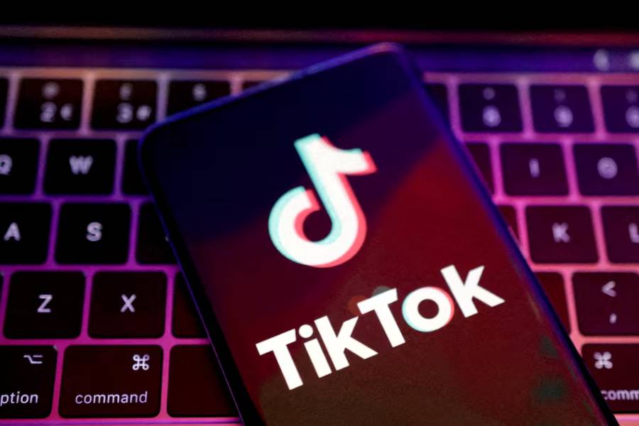 TikTok app logo is seen in this illustration taken, August 22, 2022.