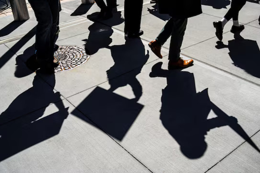 People attend a rally in support of federal workers outside the 26 Federal Plaza, a federal office building in New York City, US on March 25, 2025 — Reuters/File