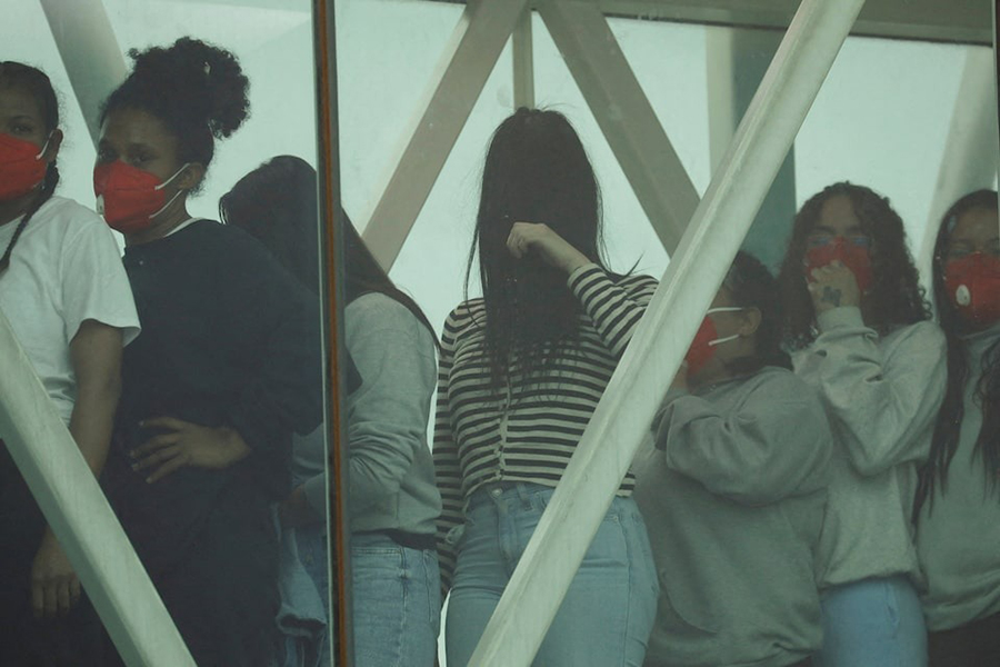 Venezuelan migrants arrive after being deported from the United States, at Simon Bolivar International Airport, in Maiquetia, Venezuela on April 23, 2025 — Reuters/File