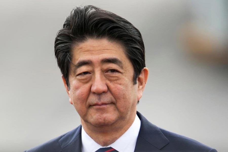 The Prime Minister of Japan Shinzo Abe