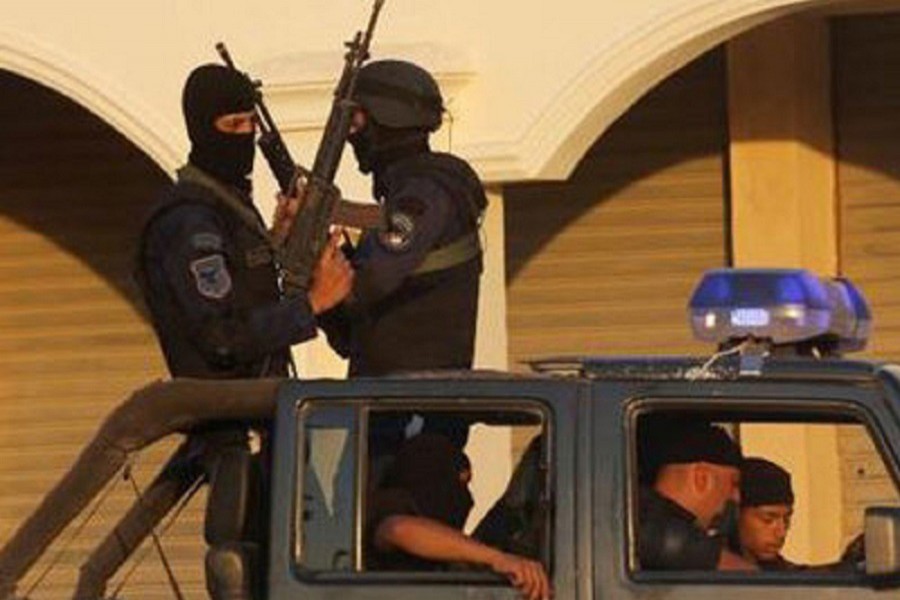 Egypt riot police are seen in this picture used for representational purpose only. Reuters/File Photo