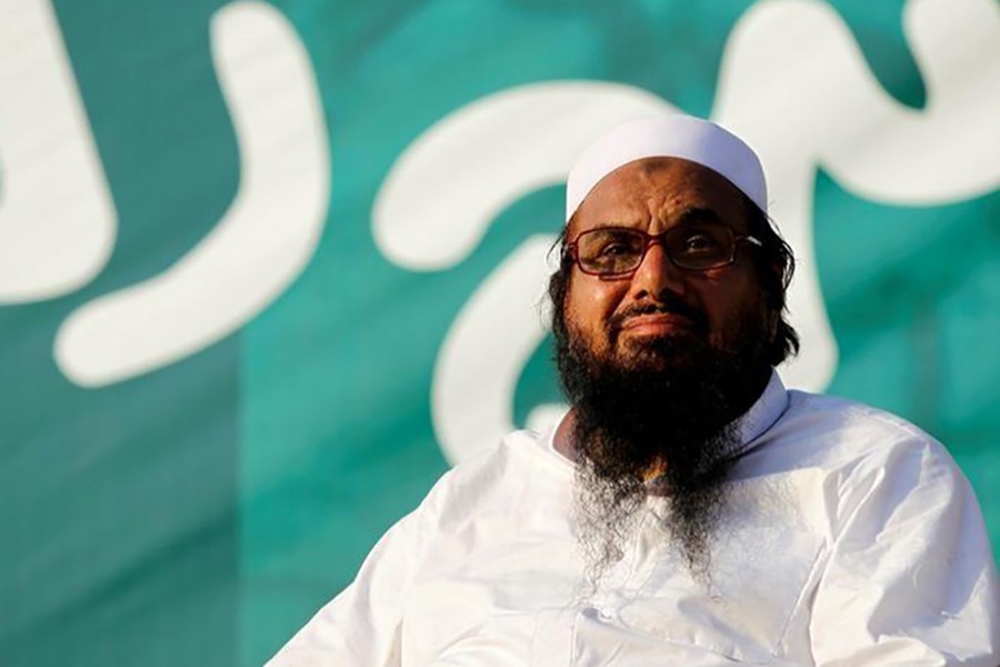India accuses Saeed and his organisation of carrying out several militant attacks on its territory. The cleric, however, has denied any involvement. - Reuters file photo