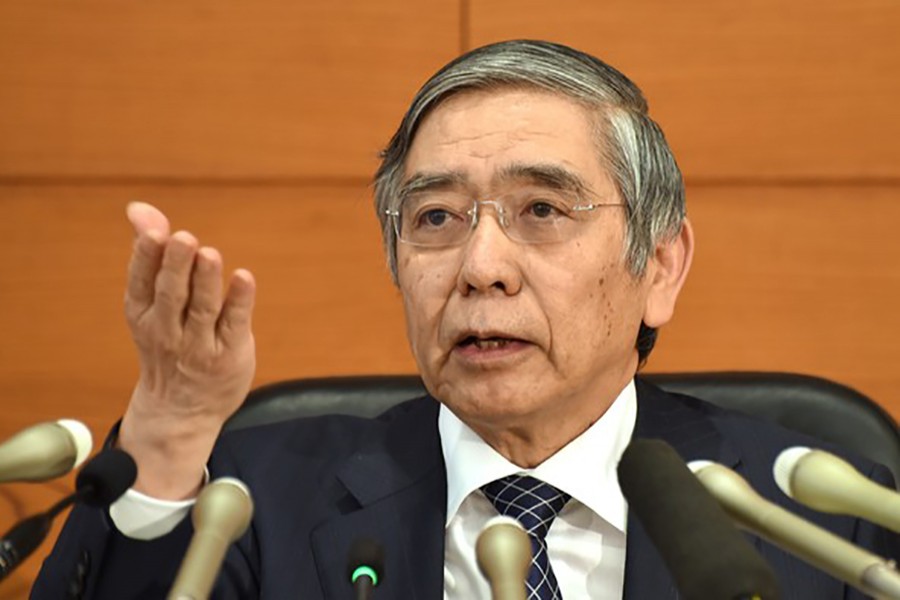 Bank of Japan Governor Haruhiko Kuroda. File Photo (Collected)