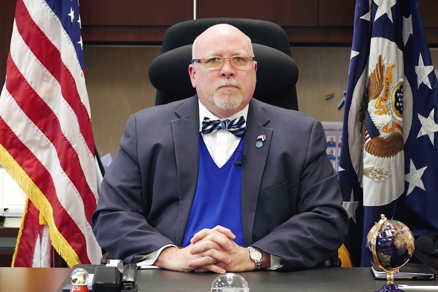 US ambassador to Estonia James D Melville (Internet Photo)