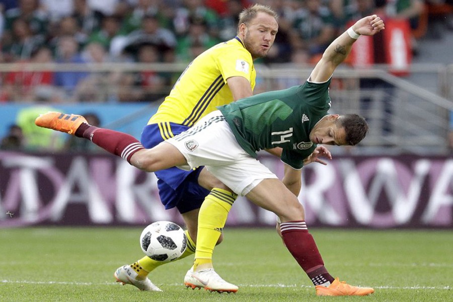 FIFA has fined Sweden's Football federation 70,000 Swiss francs ($70,750) for players wearing unapproved branded clothing — AP