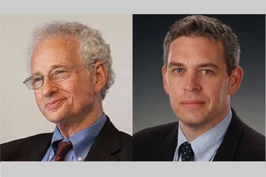 Melvyn P. Leffler (left) and William I. Hitchcock (right) resigned from the Miller Center of Public Affairs on July 30, 2018 in protest to the center's decision to hire Marc Short , a former member of the Trump administration.