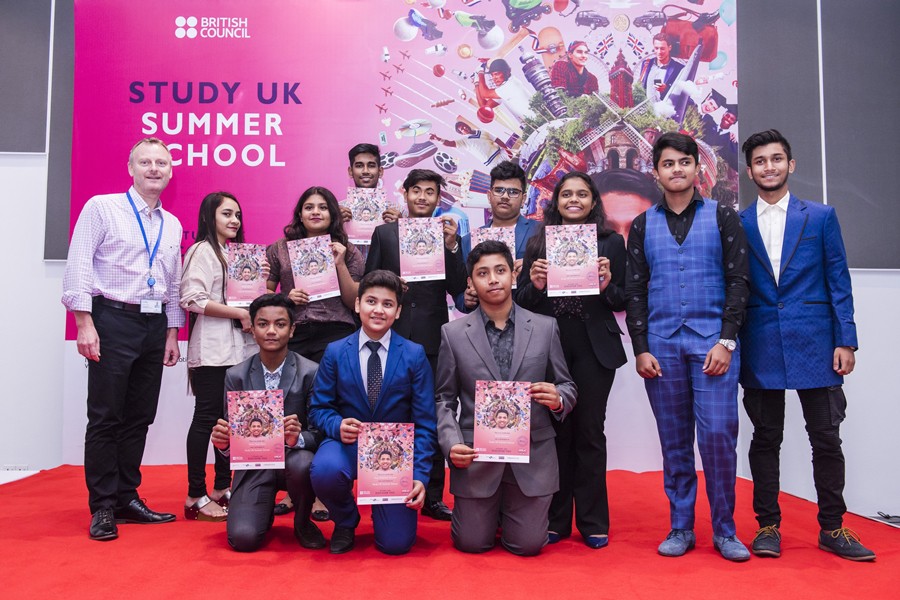 Director English and Education of British Council Bangladesh David Maynard awarded certificates to the participants of Oxford International Education Group Summer School 2018