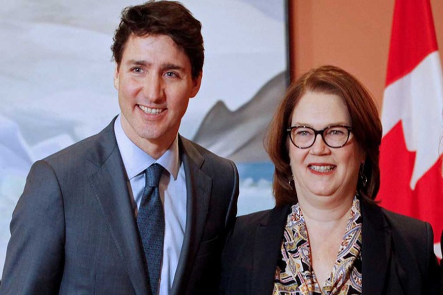 Canadian PM Trudeau shuffles his cabinet after the resignation of Treasury Board President Brison in Ottawa. Reuters