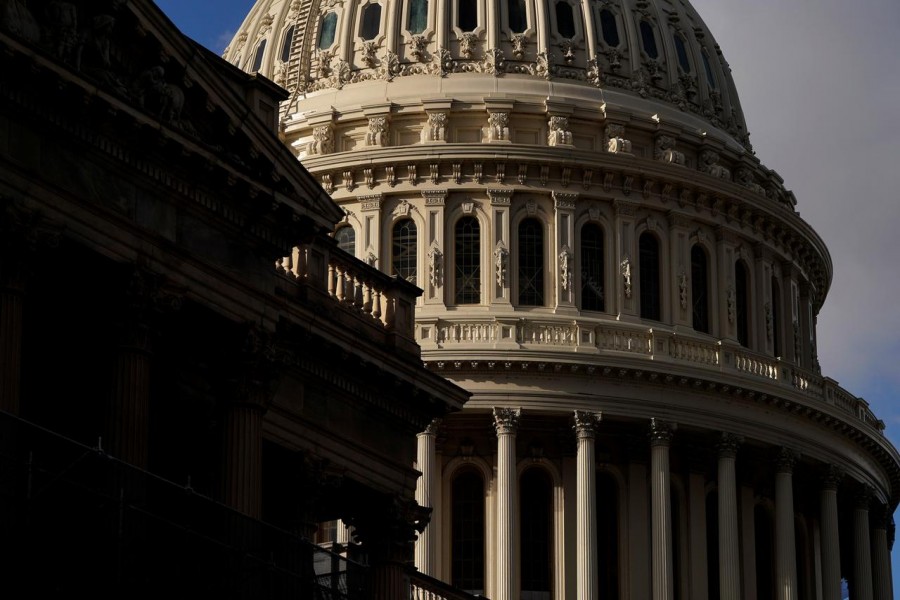 The sun shines on the US Capitol Dome as budget legislation deadlines loom for a potential federal government shutdown in Washington, US, December 21, 2018. Reuters/File Photo
