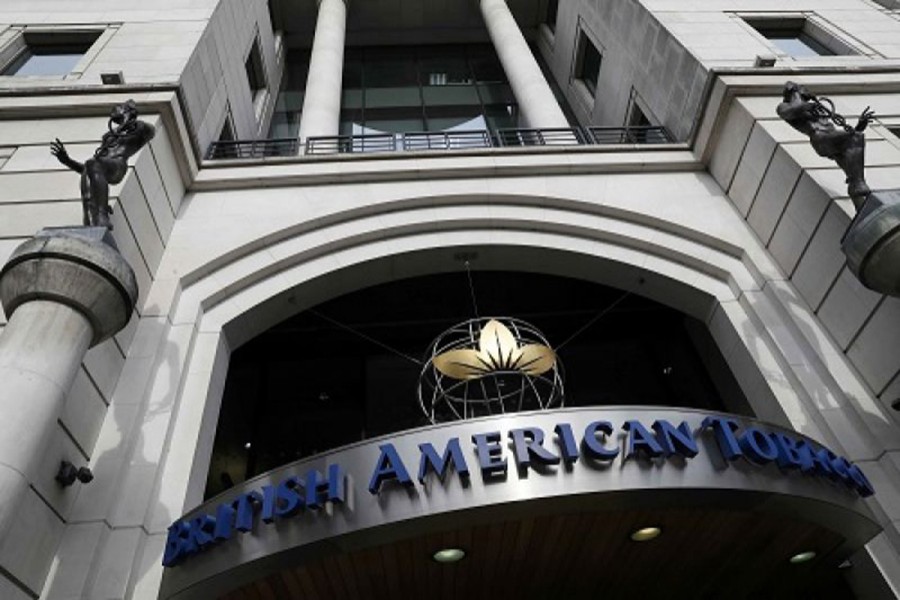A general view shows the British American Tobacco offices in London, Britain on October 21, 2016 — Reuters/Files