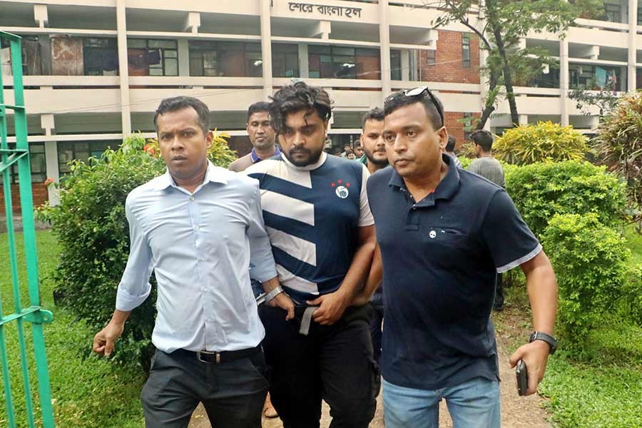 Police detained some Bangladesh Chhatra League (BCL) leaders on Monday over the murder of Abrar Fahad, a student of Bangladesh University of Engineering and Technology. -Star Mail Photo