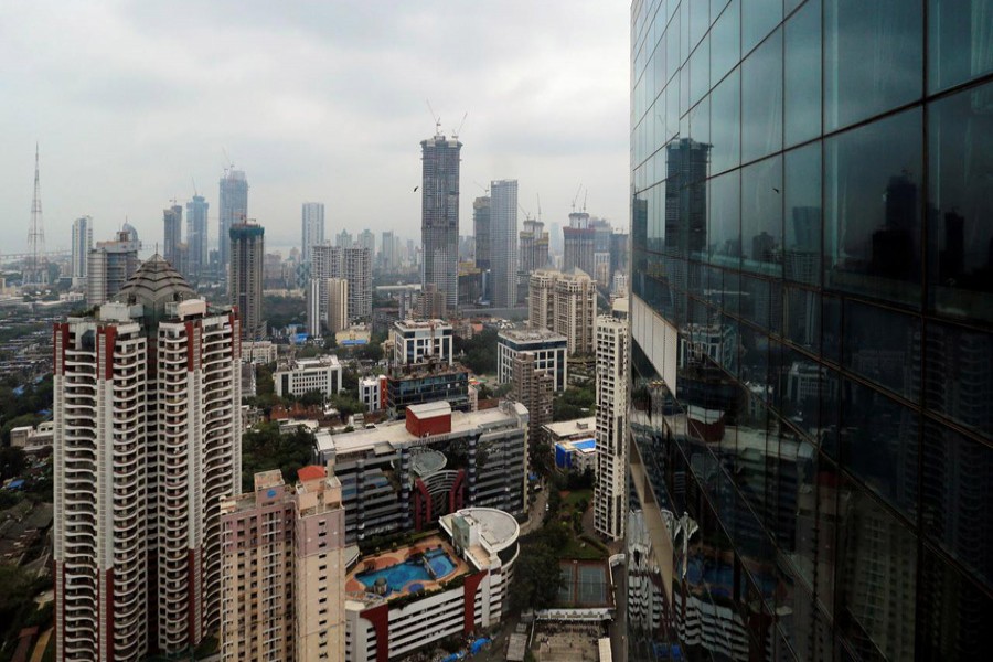 A general view of Mumbai's central financial district, June 13, 2017. Reuters/File Photo