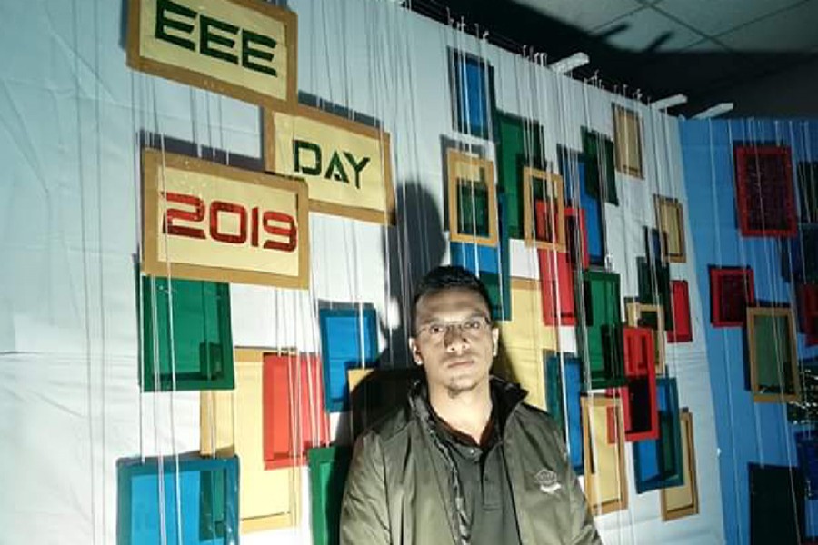 File photo of murdered BUET student Abrar Fahad