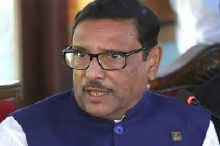 Road Transport and Bridges Minister Obaidul Quader -- File Photo