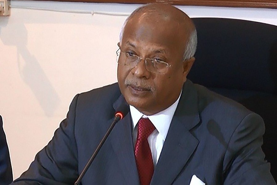 Anti-Corruption Commission (ACC) Chairman Iqbal Mahmood seen in this undated UNB photo