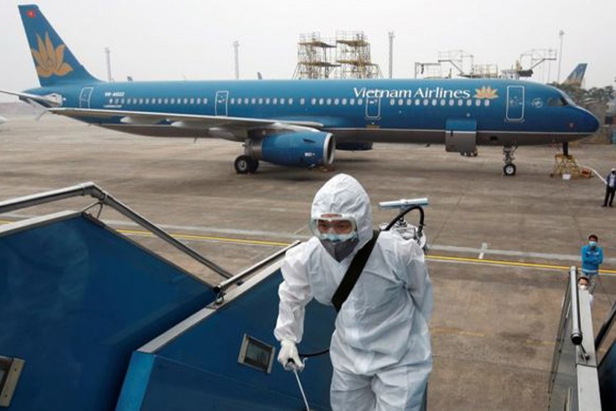 Airlines in China and other parts of the Asia Pacific region are expected to take the vast majority of the impact. Reuters/Files