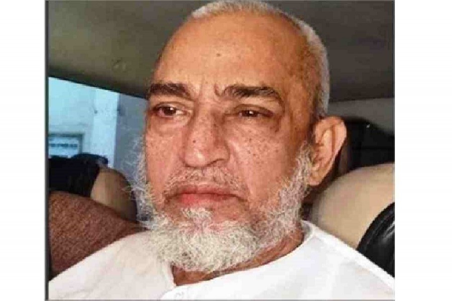 Capt (retd) Abdul Majed, one of the convicted killers of Father of the Nation Bangabandhu Sheikh Mujibur Rahman, is seen in the image. – UNB photo