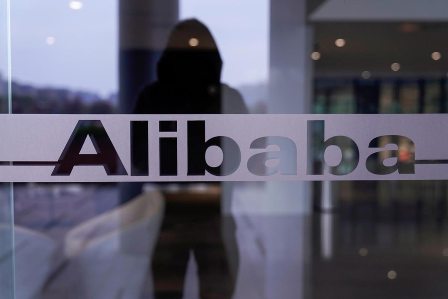 A logo of Alibaba Group is seen at the company's headquarters in Hangzhou, Zhejiang province, China on November 18, 2019 — Reuters/Files