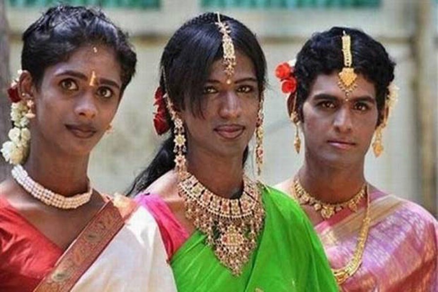 Transgender people are seen in this image -- Collected Photo