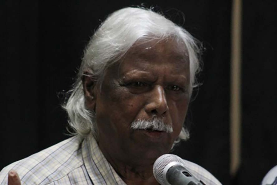 File photo shows founder and trustee of the Gonoshasthaya Kendra Dr Zafrullah Chowdhury