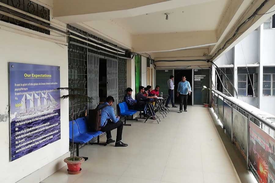 File photo of Department of Shipping office in Dhaka. (Collected)