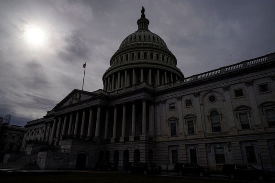 The US Capitol Building is seen before US President Donald Trump is expected to deliver the State of the Union address on Capitol Hill in Washington, US, February 04, 2020 — Reuters/Files