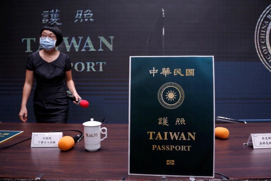 World News September 2, 2020 / 10:50 AM / Updated an hour ago Taiwan to change passport, fed up with confusion with China 3 Min Read A paper cut out of the new Taiwan passport is displayed in Taipei, Taiwan, September 2, 2020. REUTERS/Ann Wang