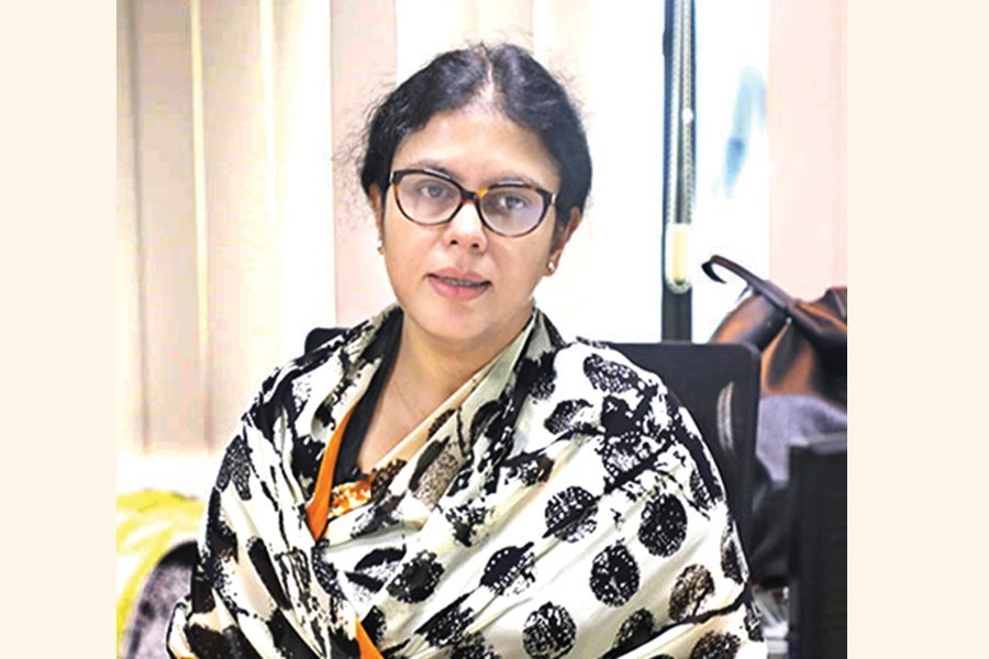 File photo of BGMEA President Dr. Rubana Huq
