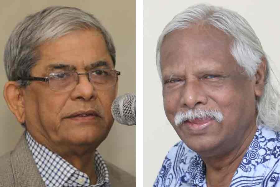 Mirza Fakhrul Islam Alamgir and Dr Zafrullah Chowdhury