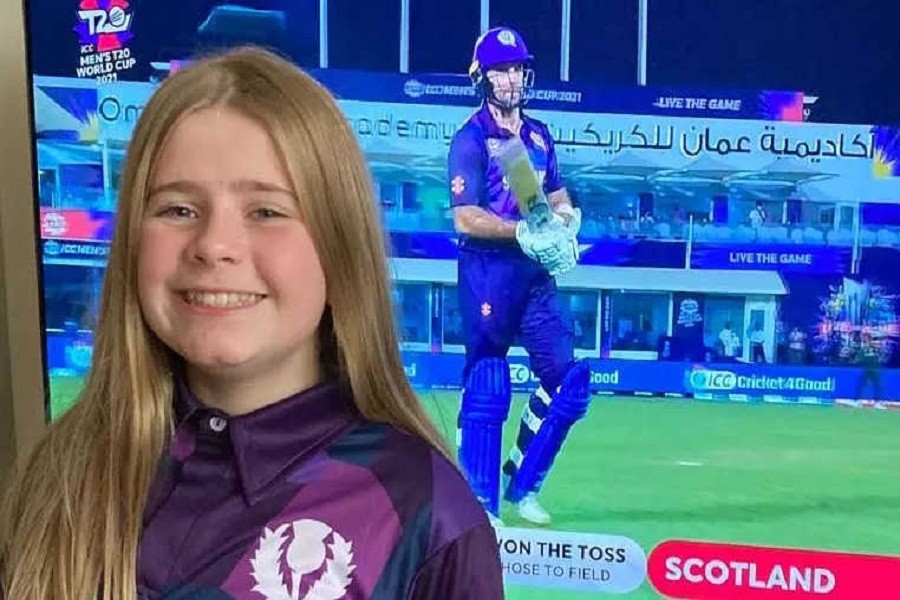 Photo taken from Cricket Scotland's Twitter handle
