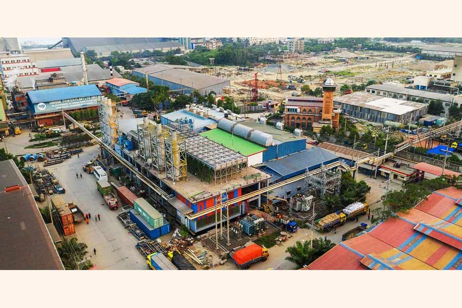 Meghna Industrial Economic Zone beside the Dhaka-Chittagong Highway in the Sonargaon Upazila of Narayanganj district. —MGI Photo