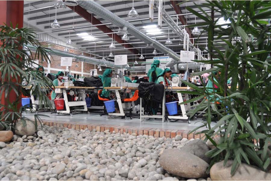 A green textile factory in Bangladesh. —BGMEA Photo